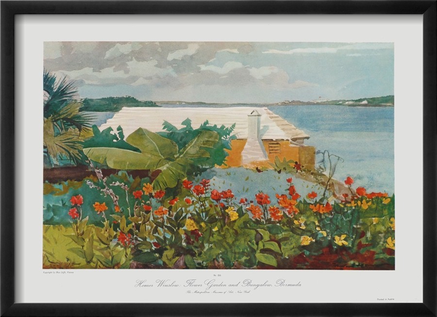 Bungalow Bermuda By Winslow Homer